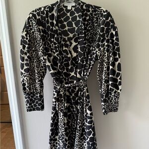 Topshop Animal Print dress size 2